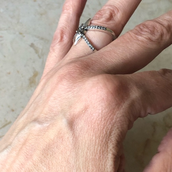 The Petal Pointe Cross Ring in Silver Ox
Luv AJ - Picture 4 of 9